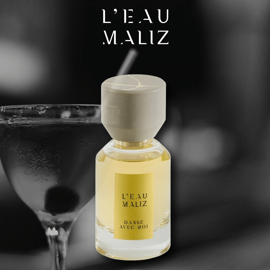 Danse avec moi  L'Eau de Maliz Nischenparfum bei scent amor Cocktail im Hintergrund
