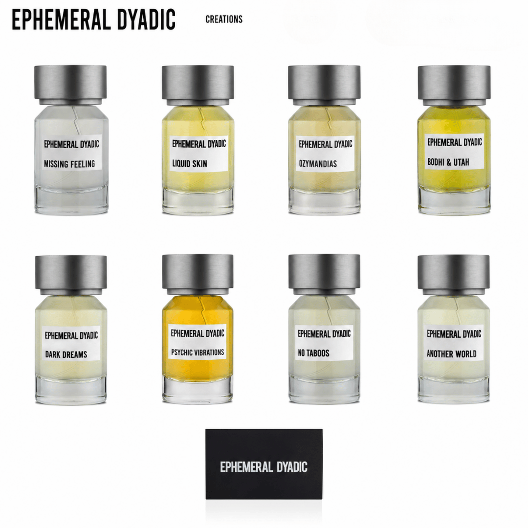 EPHEMERAL DYADIC Flakons quadrat bei scent amor deinem Fachmann für die feinsten Nischenparfums