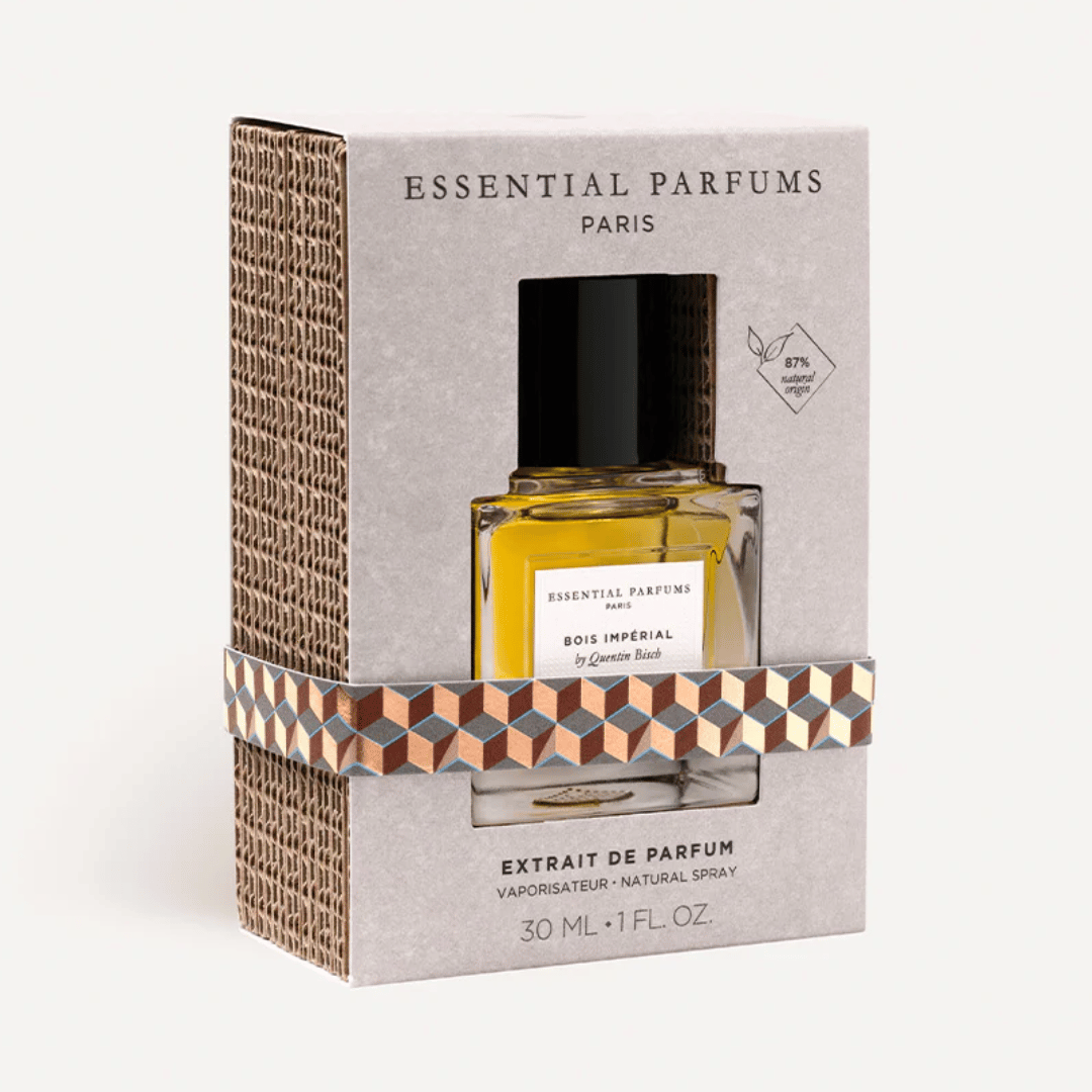 Essential Parfums Bois Imperial von in Box bei scent amor Collage kreiert von Quentin Bisch Extrait de Parfum