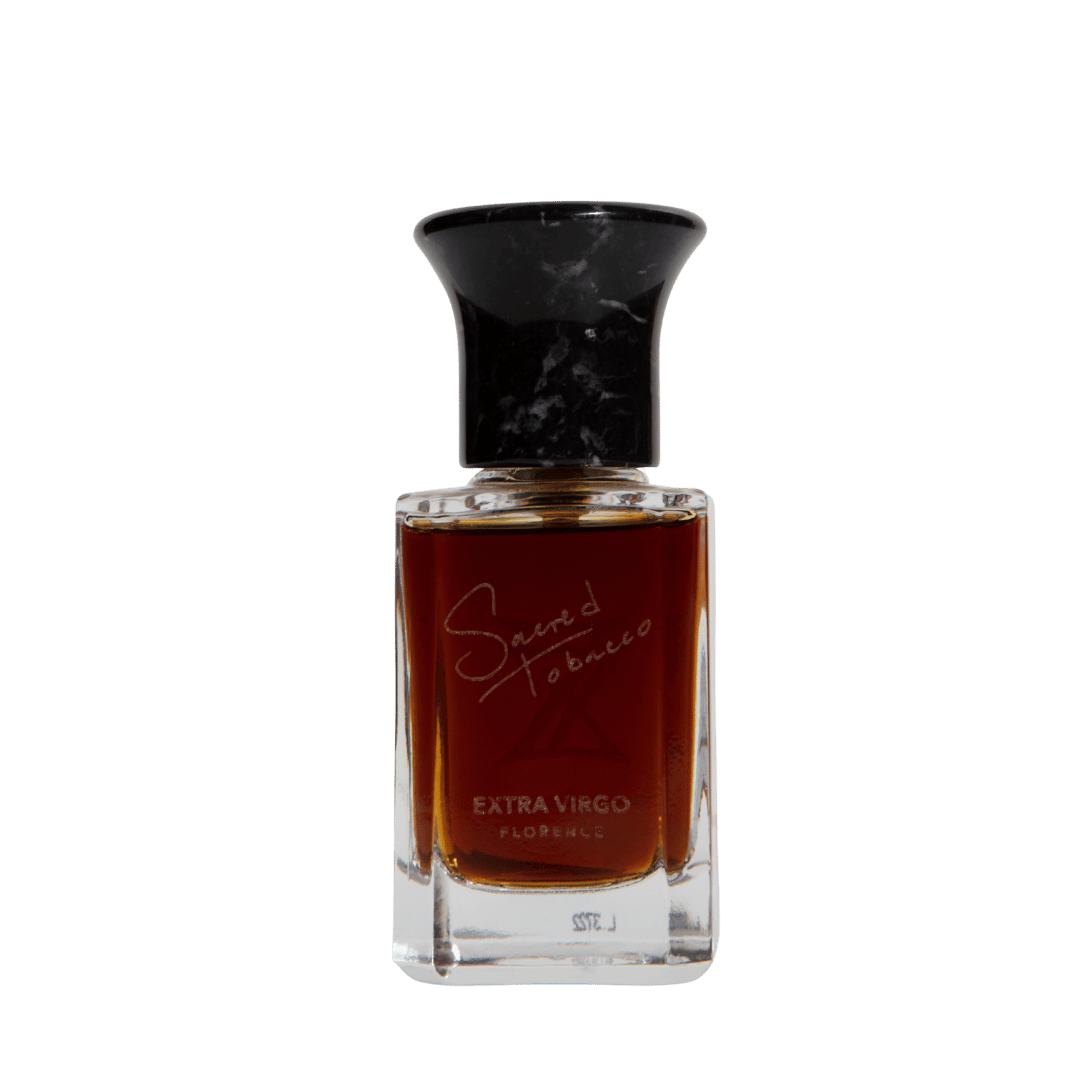 Extra Virgo SACRED TOBACCO Extrait de Parfum Florence präsentiert bei scent amor Deinem Fachmann für feine Nischendüfte
