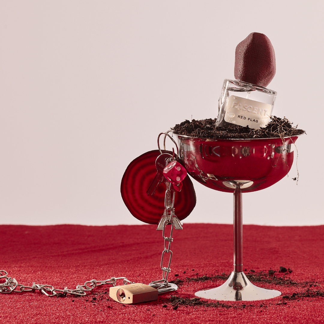 FASCENT RED FLAG im Becher bei scent amor Deinem Fachmann für Nischenparfum