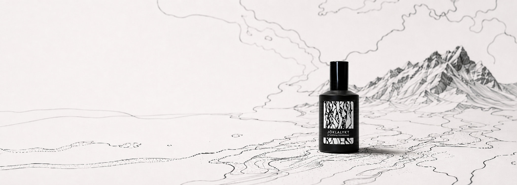 Fischersund X 66°North JÖKLALYKT Eau de Parfum Der Geruch schmelzender Gletscher und freigelegter Erde präsentiert bei scent amor 