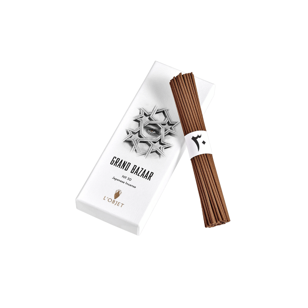 L’OBJET GRAND BAZAAR NO. 30 Japanese Incense Stick mit Box und menschlichem Auge präsentiert bei scent amor deinem Fachmann für feine Nischenparfums und edle Accessoires