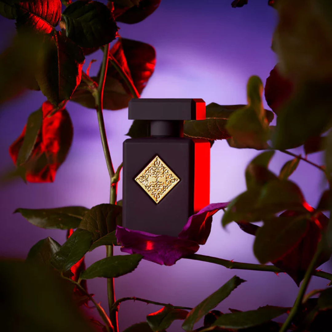 Initio Parfums Privés The Carnal ATOMIC ROSE Eau de Parfum Flakon Äste Blätter Mood