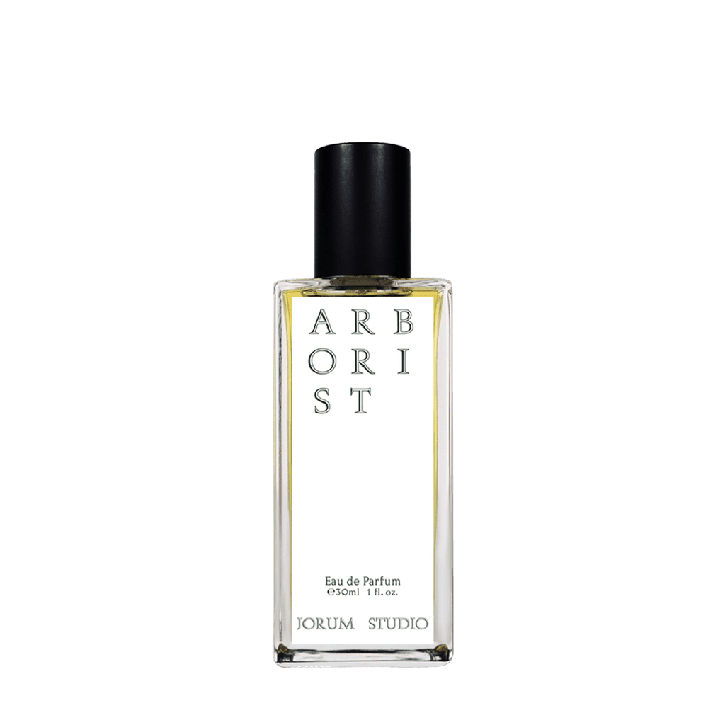 Jorum Studio ARBORIST Eau de Parfum Flakon freigestellt frontal scent amor