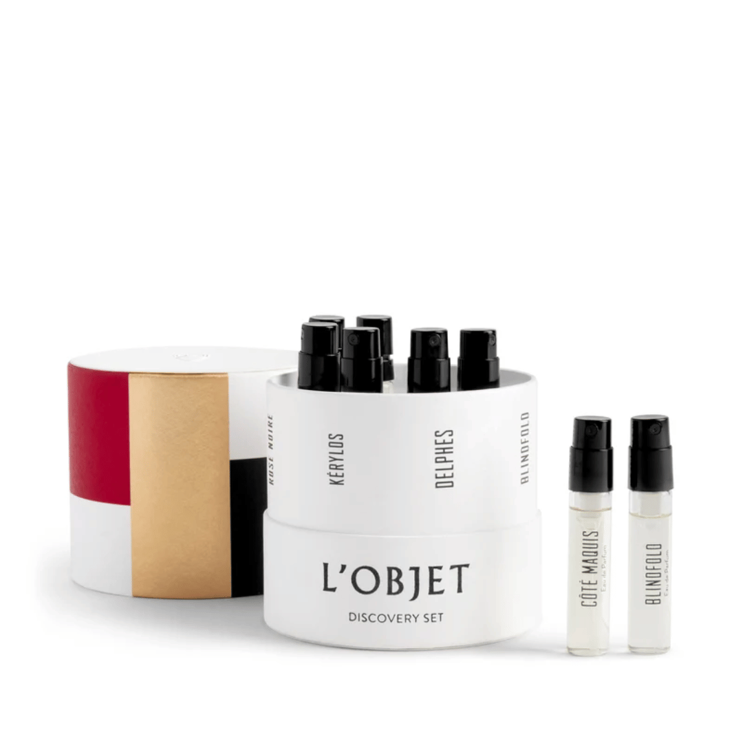 L’OBJET DISCOVERY SET Eau de Parfum offen präsentiert bei scent amor deinem Fachmann für feine Nischendüfte
