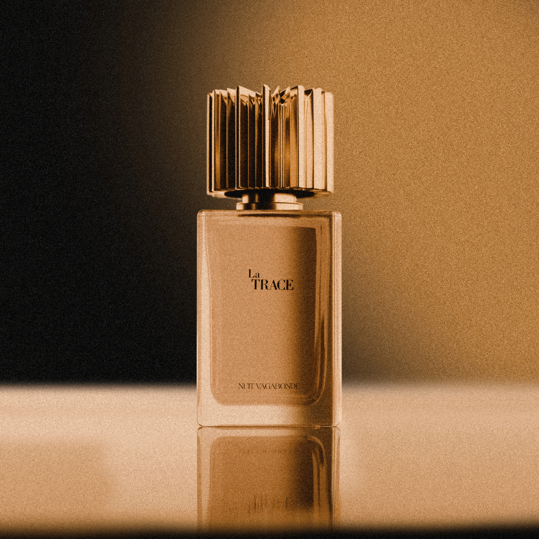 La Trace Nuit Vagabonde Flakon grainy by scent amor