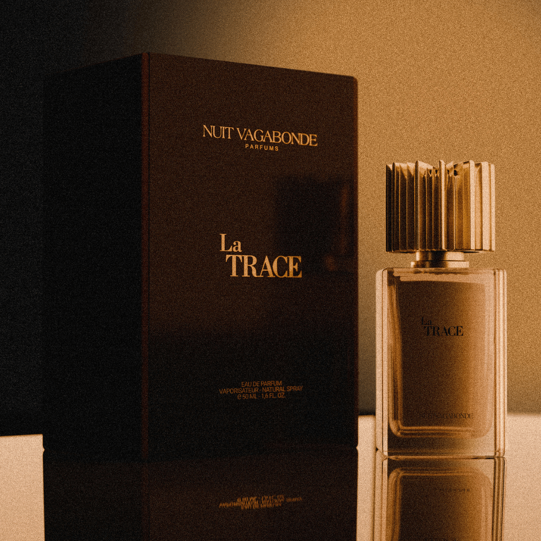 La Trace Nuit Vagabonde Flakon mit Box bei scent amor dem Spezialisten für feine Nischenparfums und Nischenduft