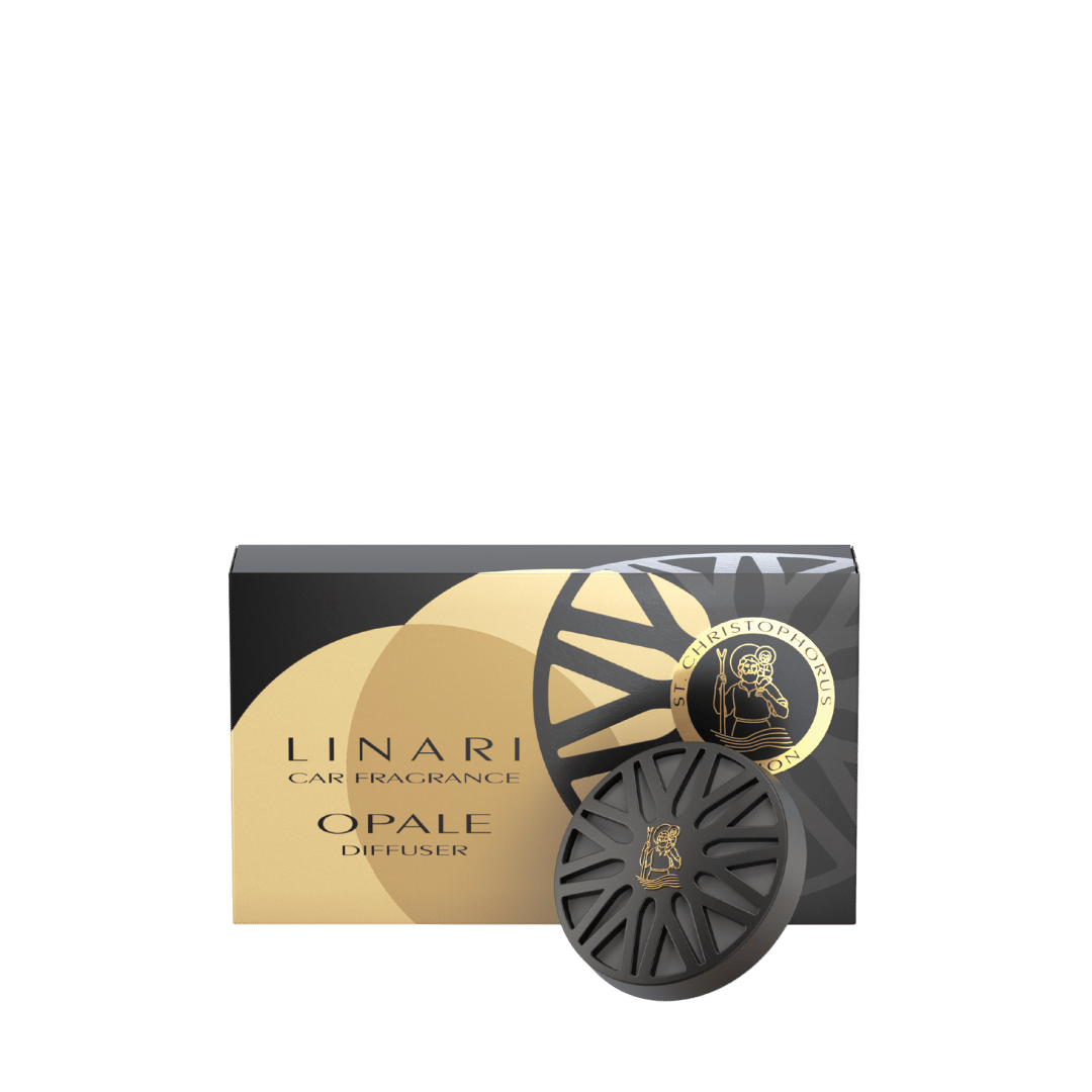 Linari Opale Car Fragrance Christophorus Edition bei scent amor Fachmann für Nischenparfum