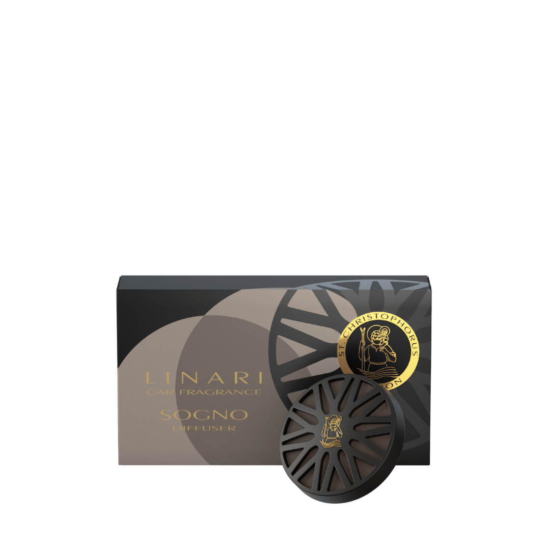 Linari Sogno Car Fragrance Christophorus Edition bei scent amor deinem Fachmann für Nischenparfum