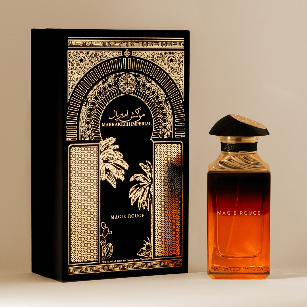 MAGIE ROUGE Marrakech Imperial Flakon mit Etui präsentiert bei  scent amor