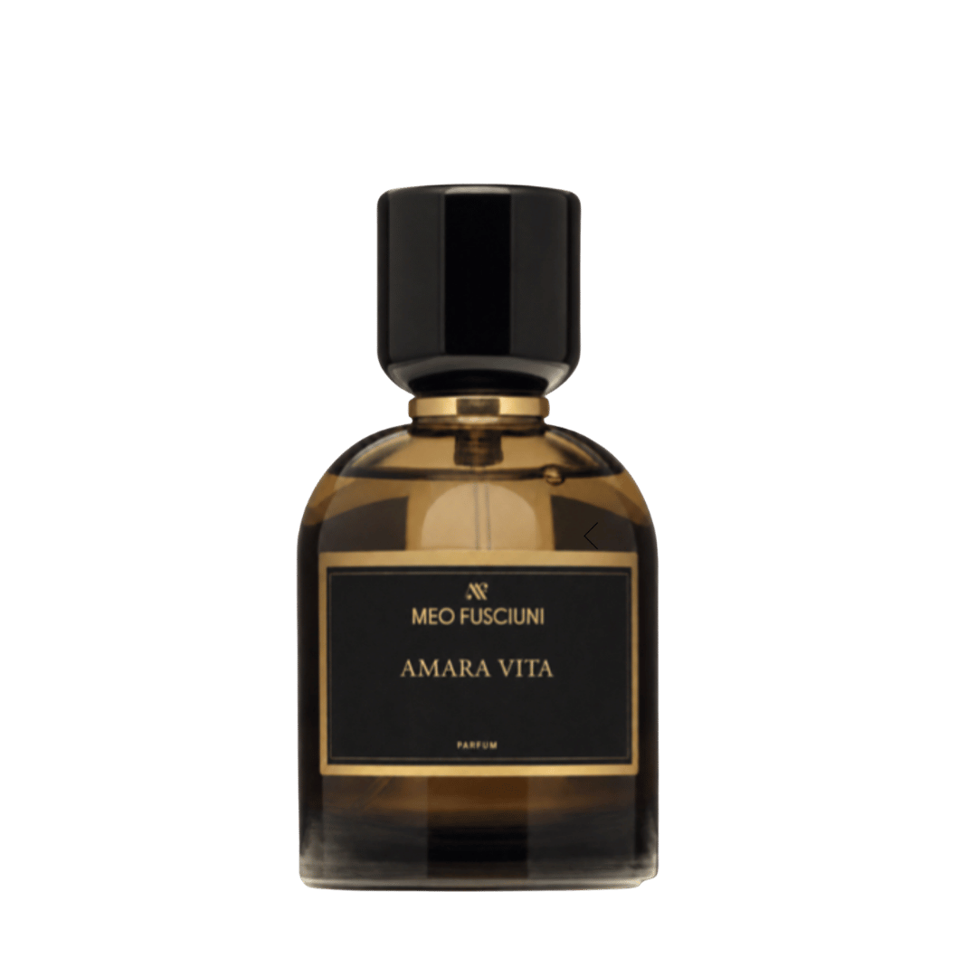Flakon Nischenduft freigestellt von MEO FUSCIUNI das Parfum AMARA VITA bei scent amor