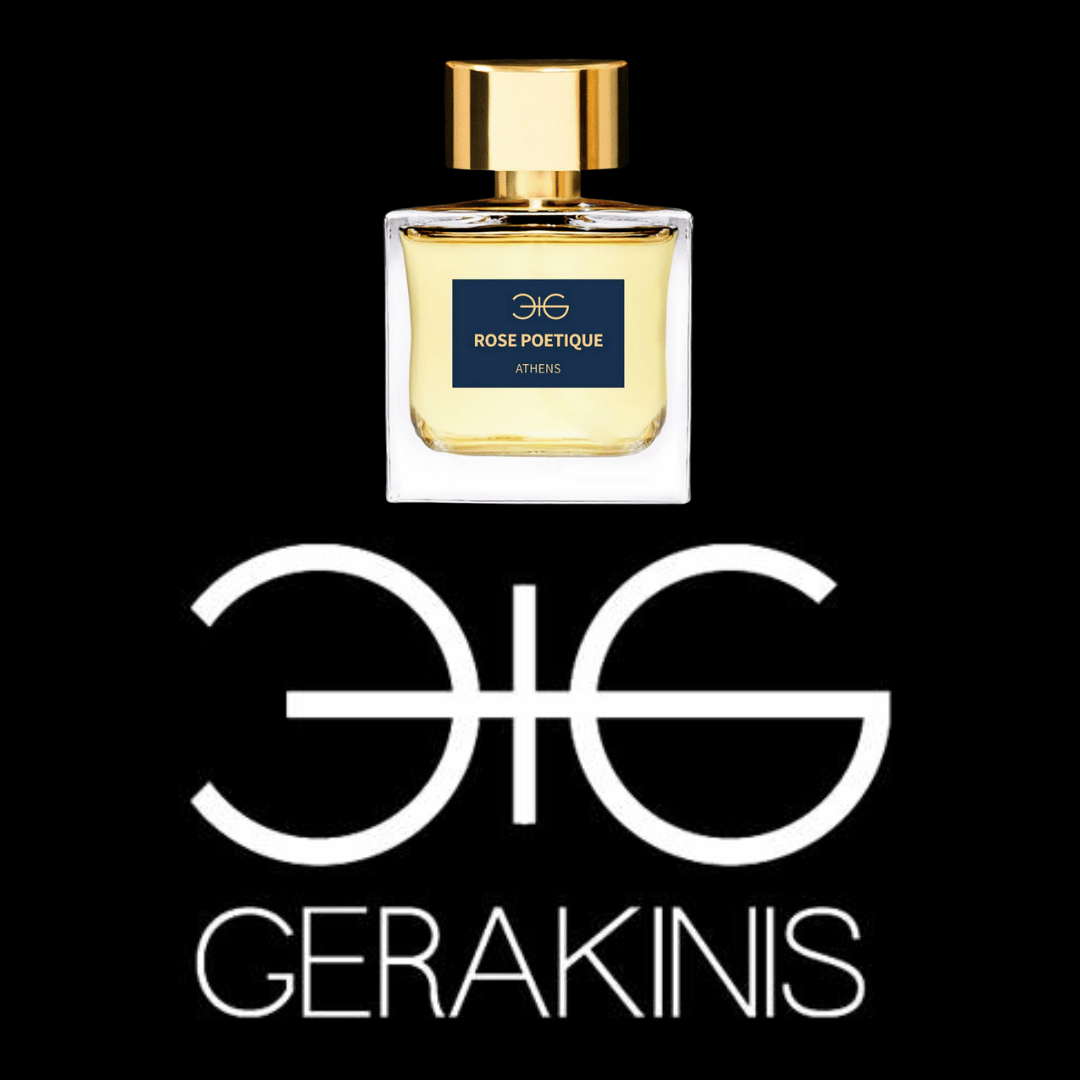 Manos Gerakinis Eau de Parfum Nischenduft im Flakon mit Logo bei scent amor Deinem Spezialisten für Nischenparfums