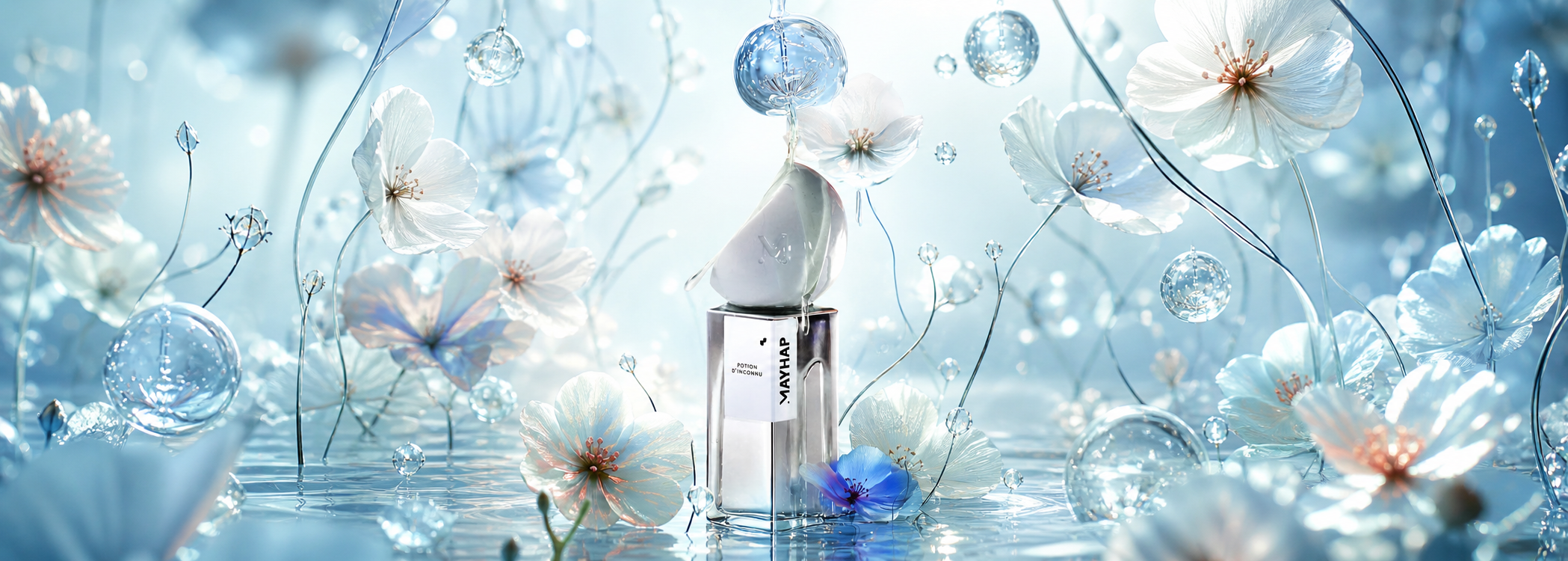 Mayhap Nischenduft im Blumenmeer bei scent amor deinem Fachmann für feine Nischendüfte. Potion d'Inconnu Nischenparfum