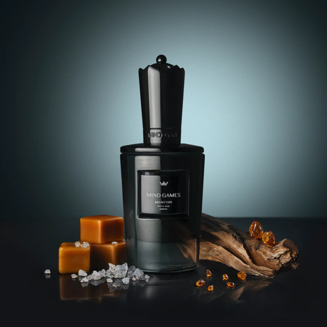MENTOR von Mind Games – sinnlicher Nischenduft mit Oud und Amber, exklusiv bei scent amor erleben