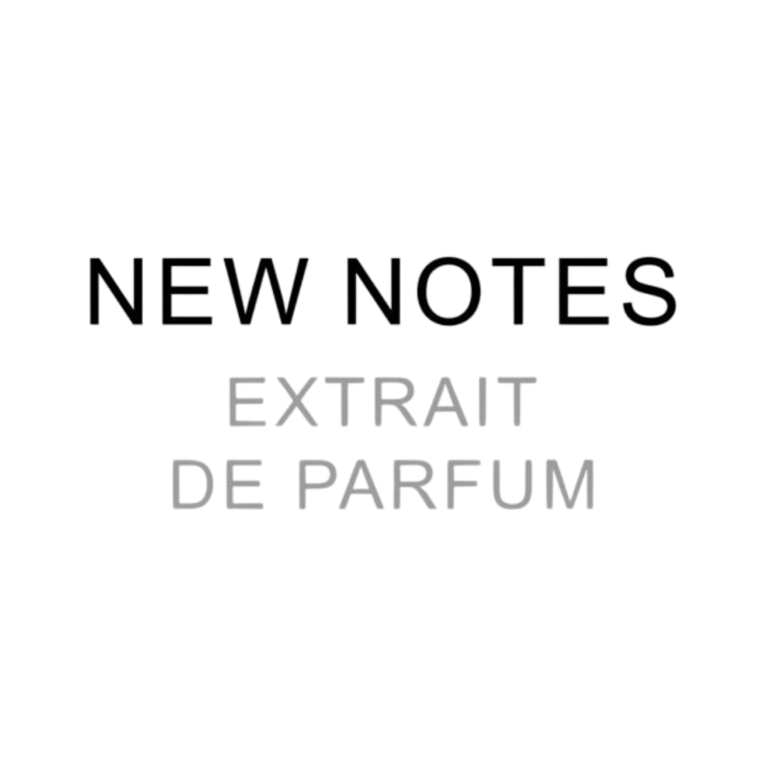 New Notes Extrait de Parfum Markenlogo freigestellt bei scent amor Deinem Fachmann für feine Nischendüfte und edle Nischenparfums