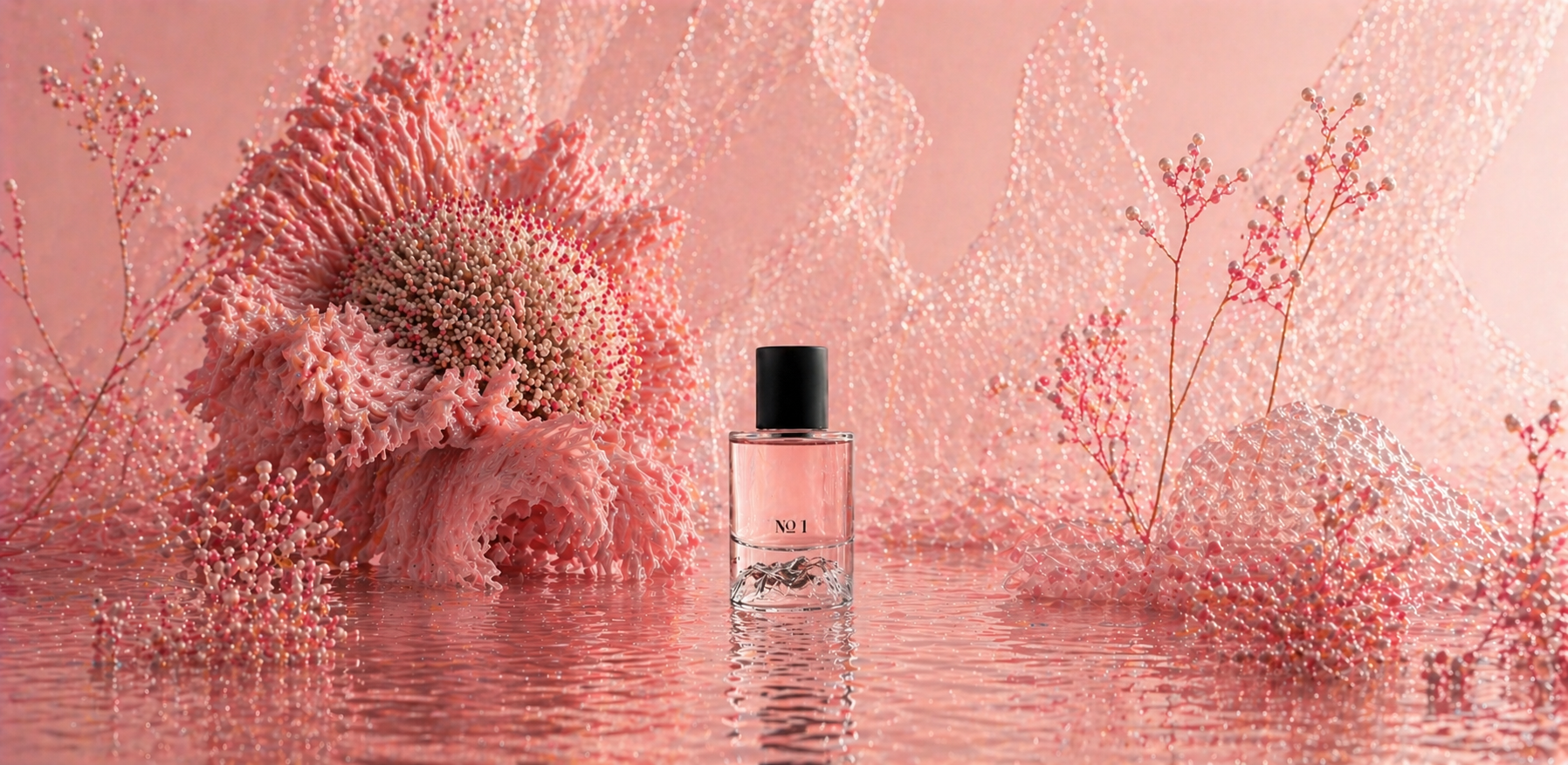 Fischersund Faux Flora No. 1 vor Mood Picture von Fischersund in pink bei scent amor Deinem Fachmann für feinste Nischenparfums