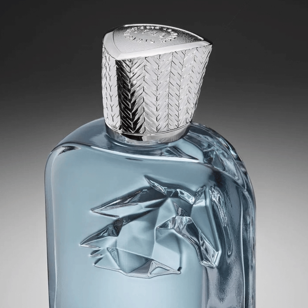 Parfums de Marly VALERO Extrait de Parfum Flakondetail mit Verschlusskappe  – Les Extraits bei scent amor Fachmann für Nischenparfums