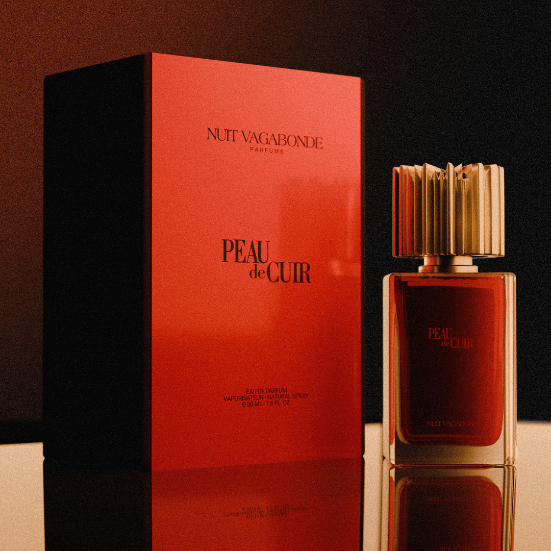 Peau de Cuir Nuit Vagabonde Nischenduft Flakon mit Box grainy by scent amor