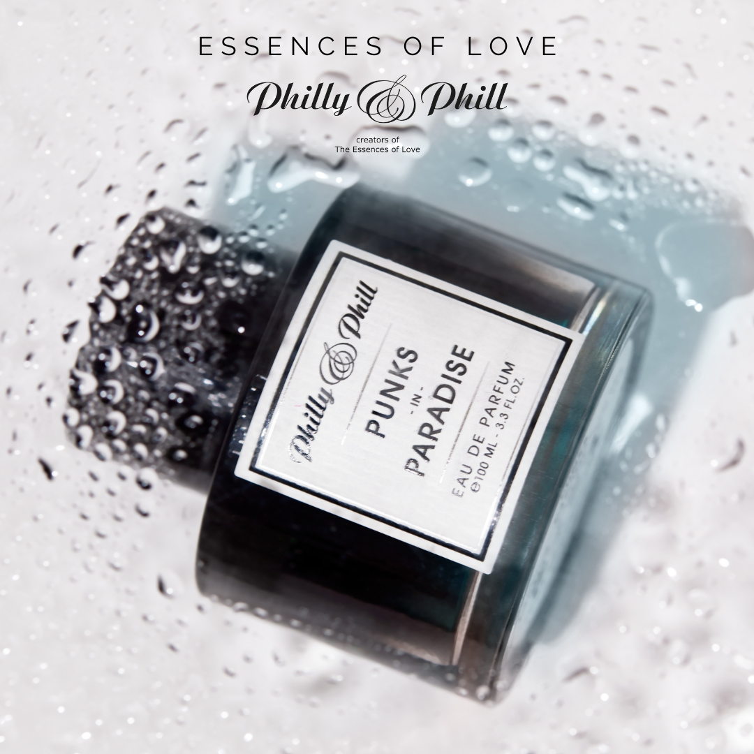 Philly &  Phill – PUNKS IN PARADISE - Eau de Parfum Flakon mit Tropfen bei scent amor deinem Spezialisten für Nischendüfte