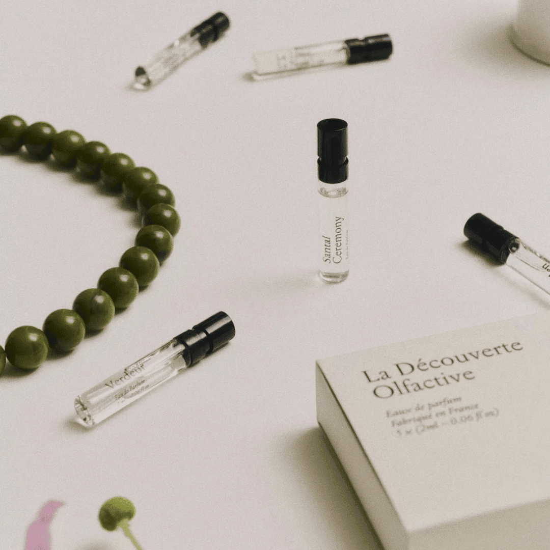 Racyne Discovery Set La Decouverte Olfactive mit Collier bei scent amor Fachmann für Nischenduft