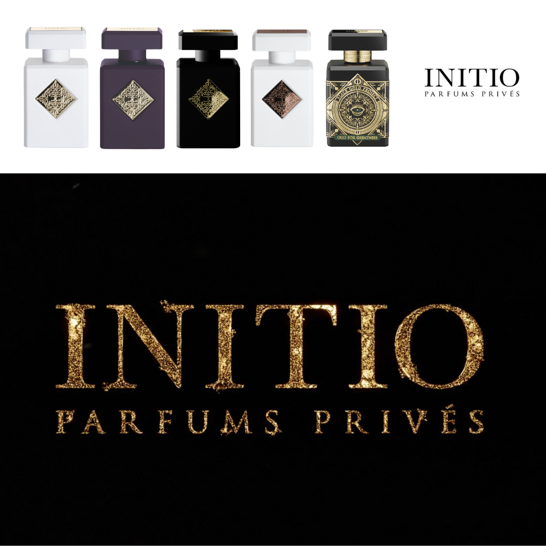 Kategorie Bild für die Nischenduft Marke Initio Parfums mit Flakons aus der Kollektion bei scent amor