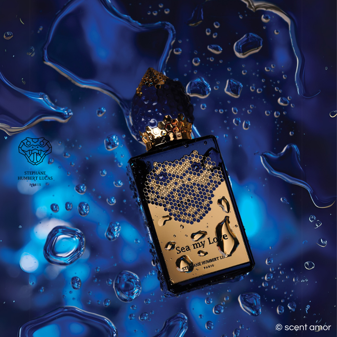 Stephane Humbert Lucas Sea my Love Flakon im Wasser bei scent amor