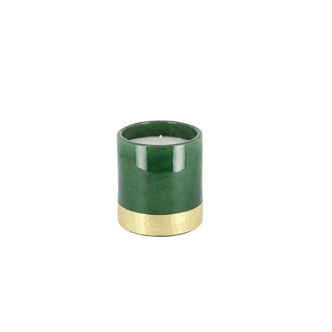 Cote Bougie Marrakech Green Gold Duftkerze Fleur dOrange  scent amor scented candle duftkerze