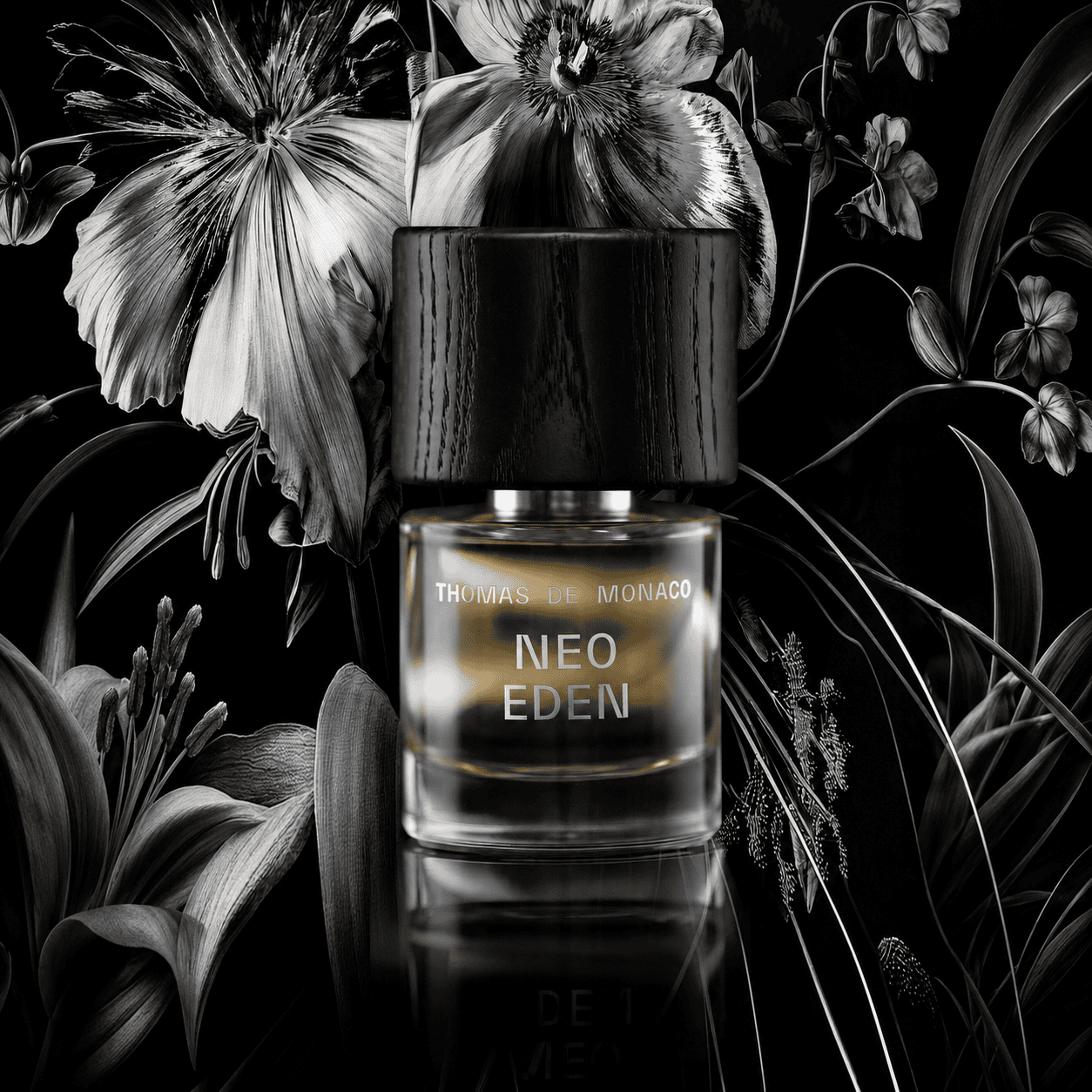 Flakon Nischenduft NEO EDEN von Thomas de Monaco Mood Bild scent amor deinem Fachmann für feine Nischenparfums