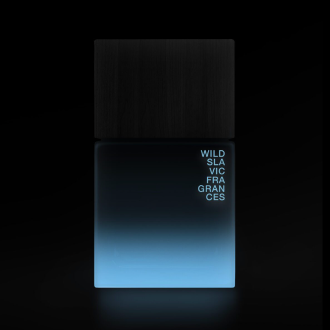 Rückseite des Wolf Brothers Moko Flakons - edles Eau de Parfum bei scent amor entdecken