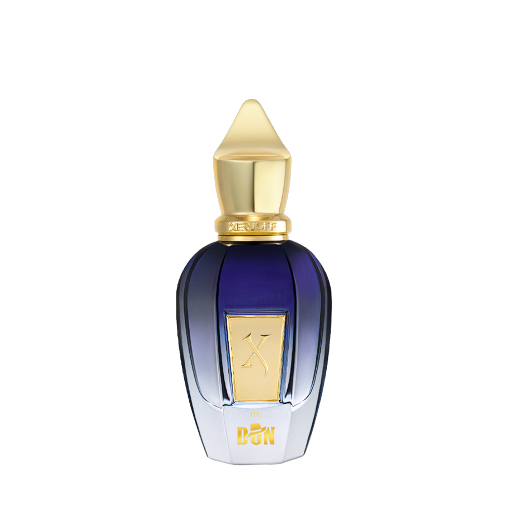 Freigestellter Flakon von Xerjoff Don Eau de Parfum – ein rauchig-aromatischer Nischenduft aus der Join the Club-Kollektion, markant und stilvoll, jetzt bei scent amor entdecken