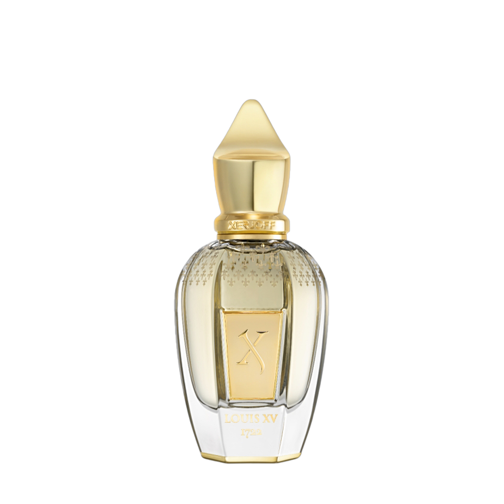 Freigestellter Flakon von Xerjoff Louis XV 1722 Eau de Parfum - ein luxuriöser Nischenduft mit opulenter Duftkomposition, jetzt bei scent amor entdecken