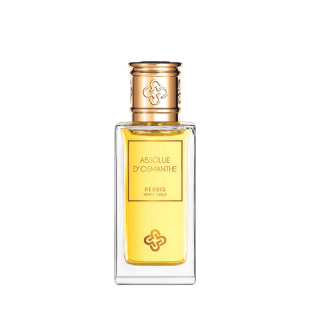 Perris Monte Carlo ABSOLUE D'OSMANTHE Extrait de Parfum Flakon freigestellt frontal scent amor
