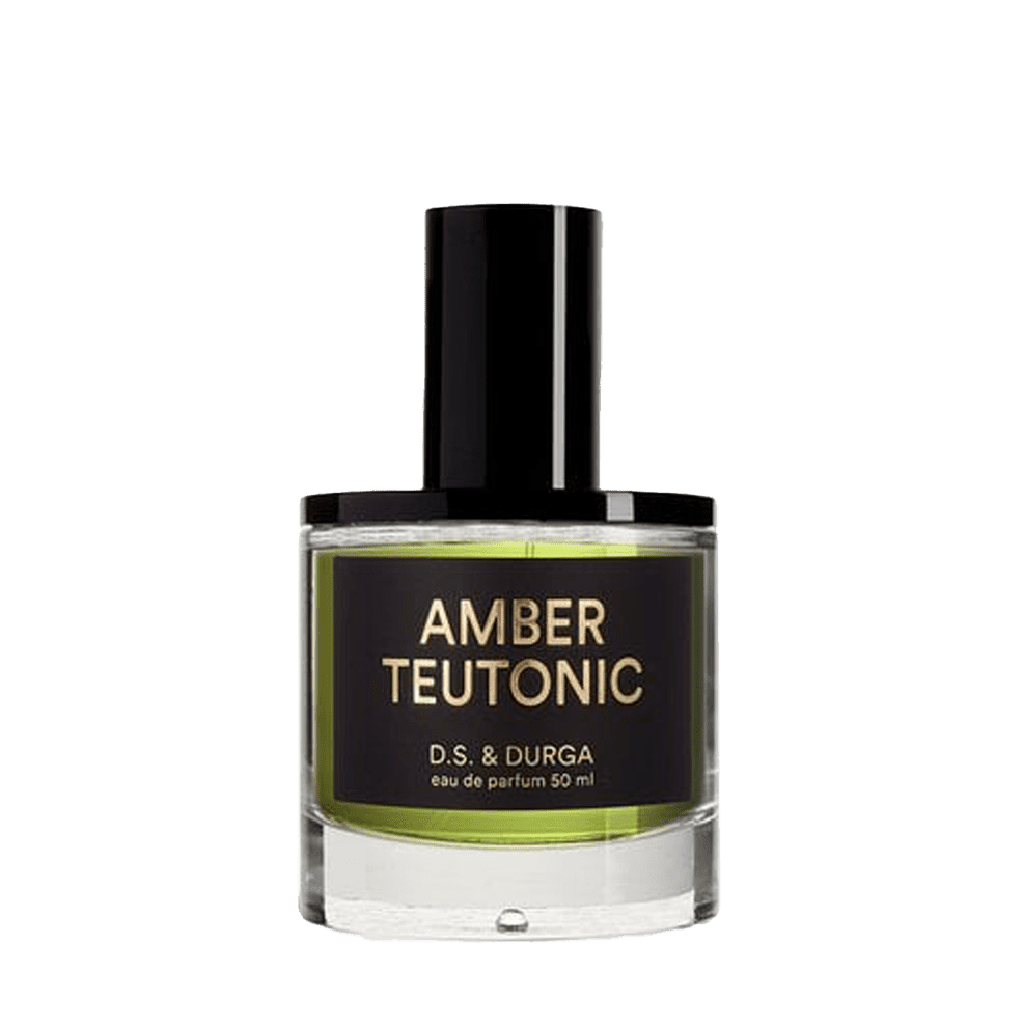 D.S. & Durga AMBER TEUTONIC Eau de Parfum Flakon freigestellt frontal scent amor