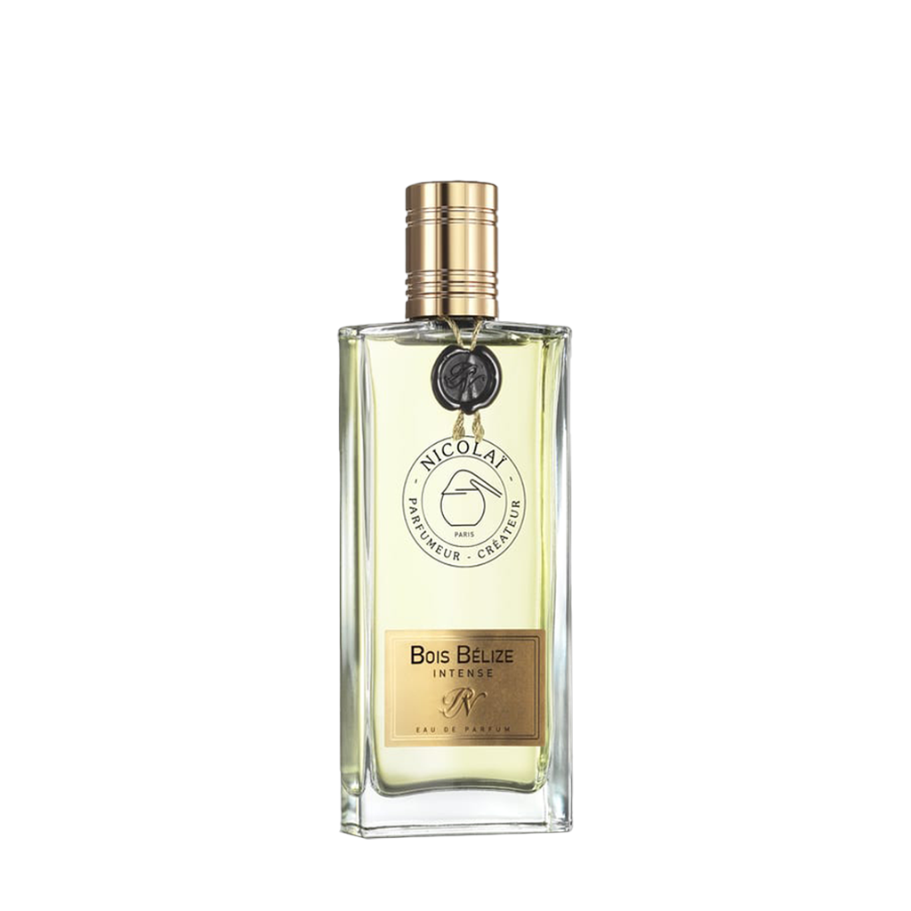 Nicolaï BOIS BÉLIZE INTENSE Eau de Parfum Flakon freigestellt frontal scent amor