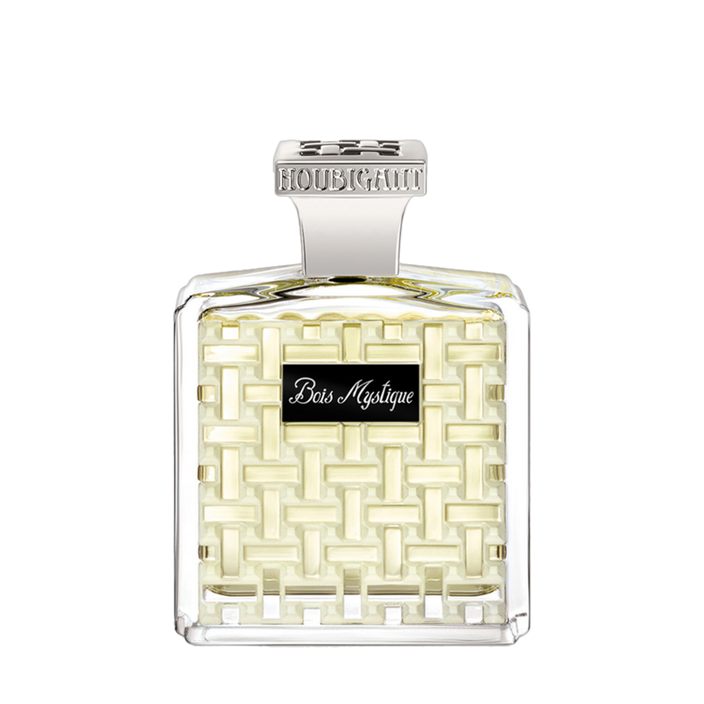 Houbigant Paris BOIS MYSTIQUE Eau de Parfum Flakon freigestellt frontal