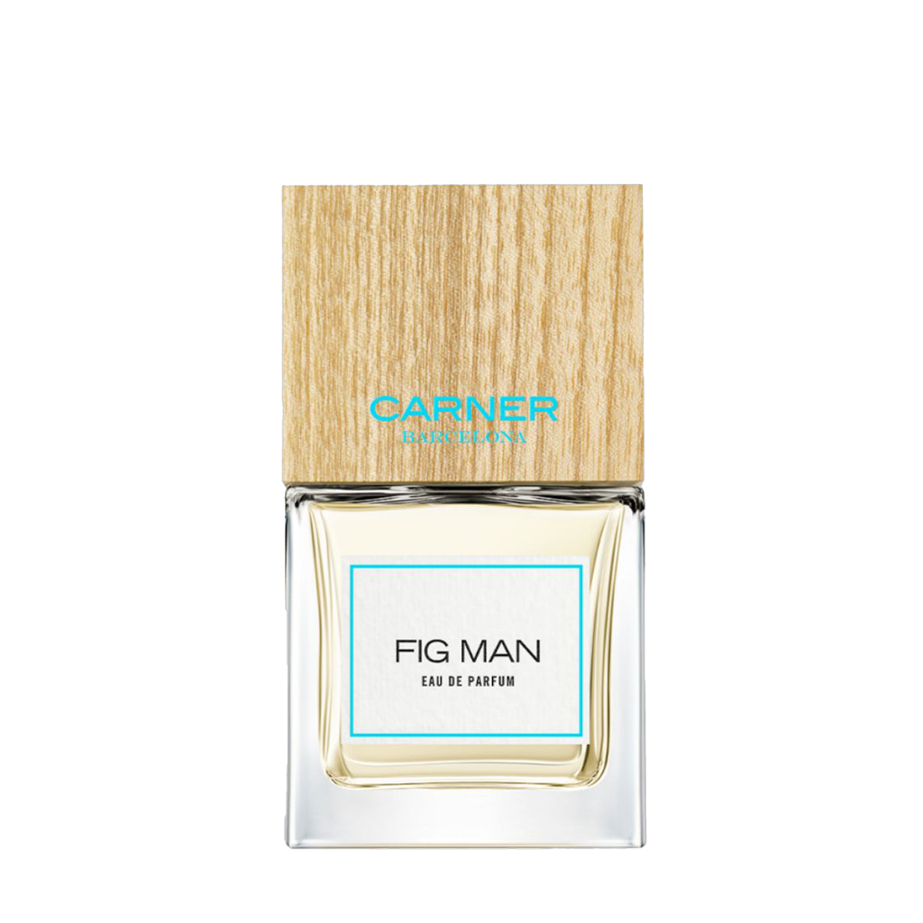 Carner Barcelona Mediterranean Collection FIG MAN Eau de Parfum Flakon freigestellt frontal scent amor