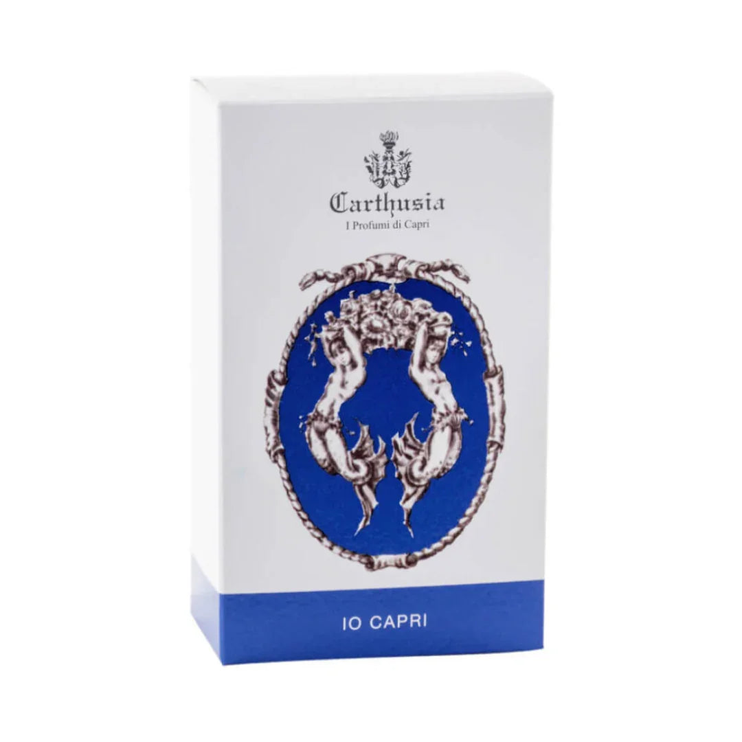 IO CAPRI – eleganter Nischenduft Verpackung von Carthusia, erhältlich bei scent amor