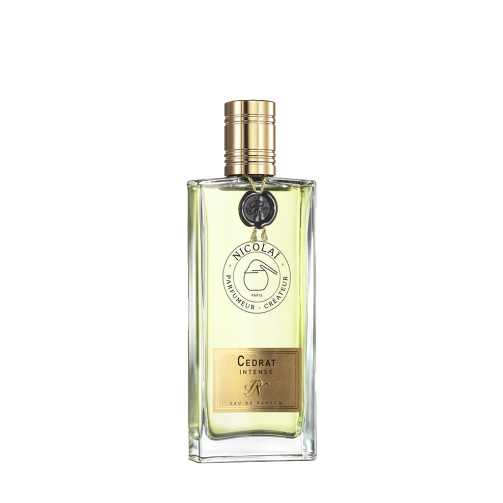 Nicolaï CÉDRAT INTENSE Eau de Parfum Flakon freigestellt frontal scent amor