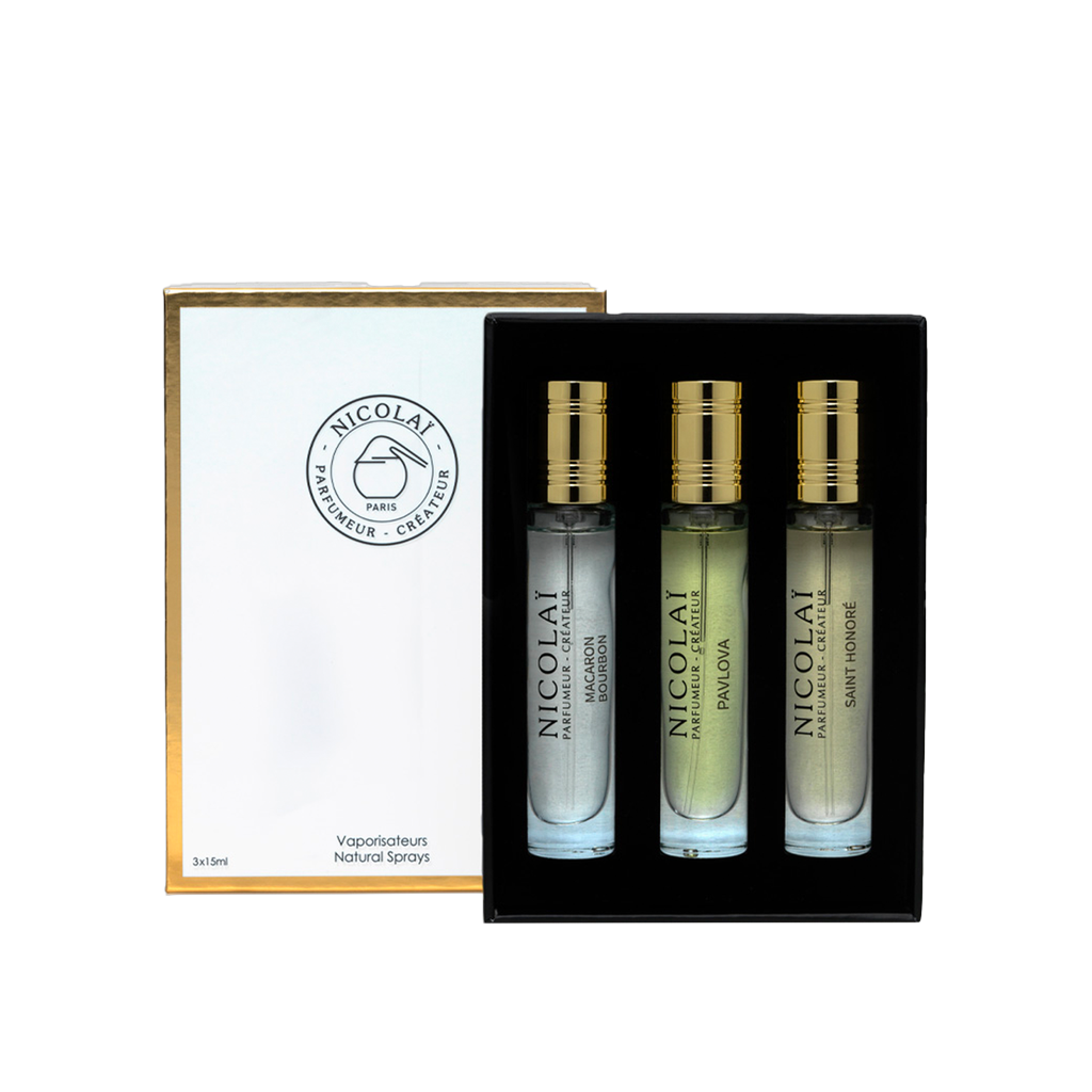 Nicolaï Gourmand Collection DISCOVERY SET Eau de Parfum Intense scent amor