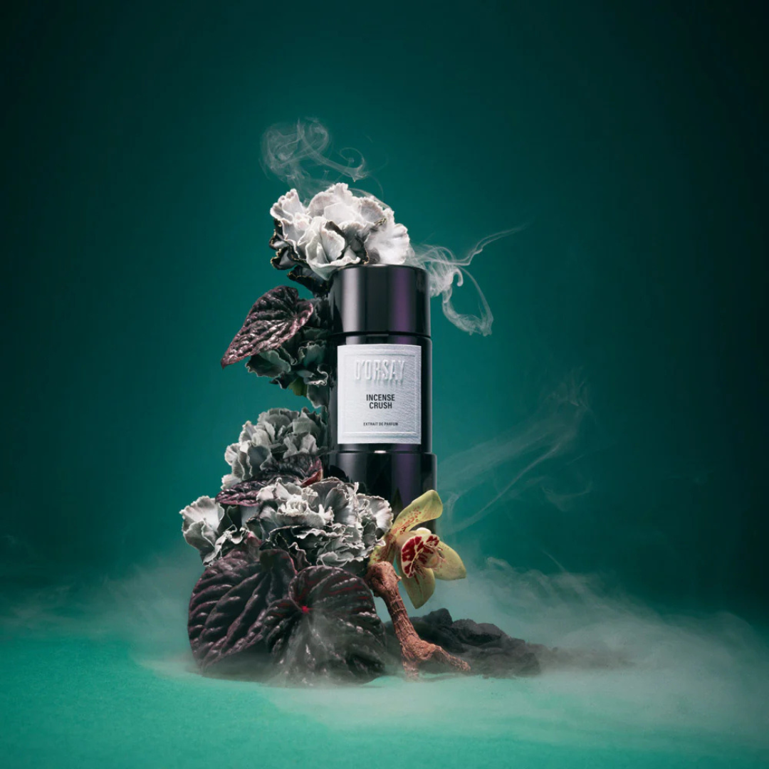 D'Orsay Incense Crush Extrait de Parfum – Flakon kunstvoll mit Weihrauch und Harzen inszeniert – intensiver Nischenduft bei scent amor