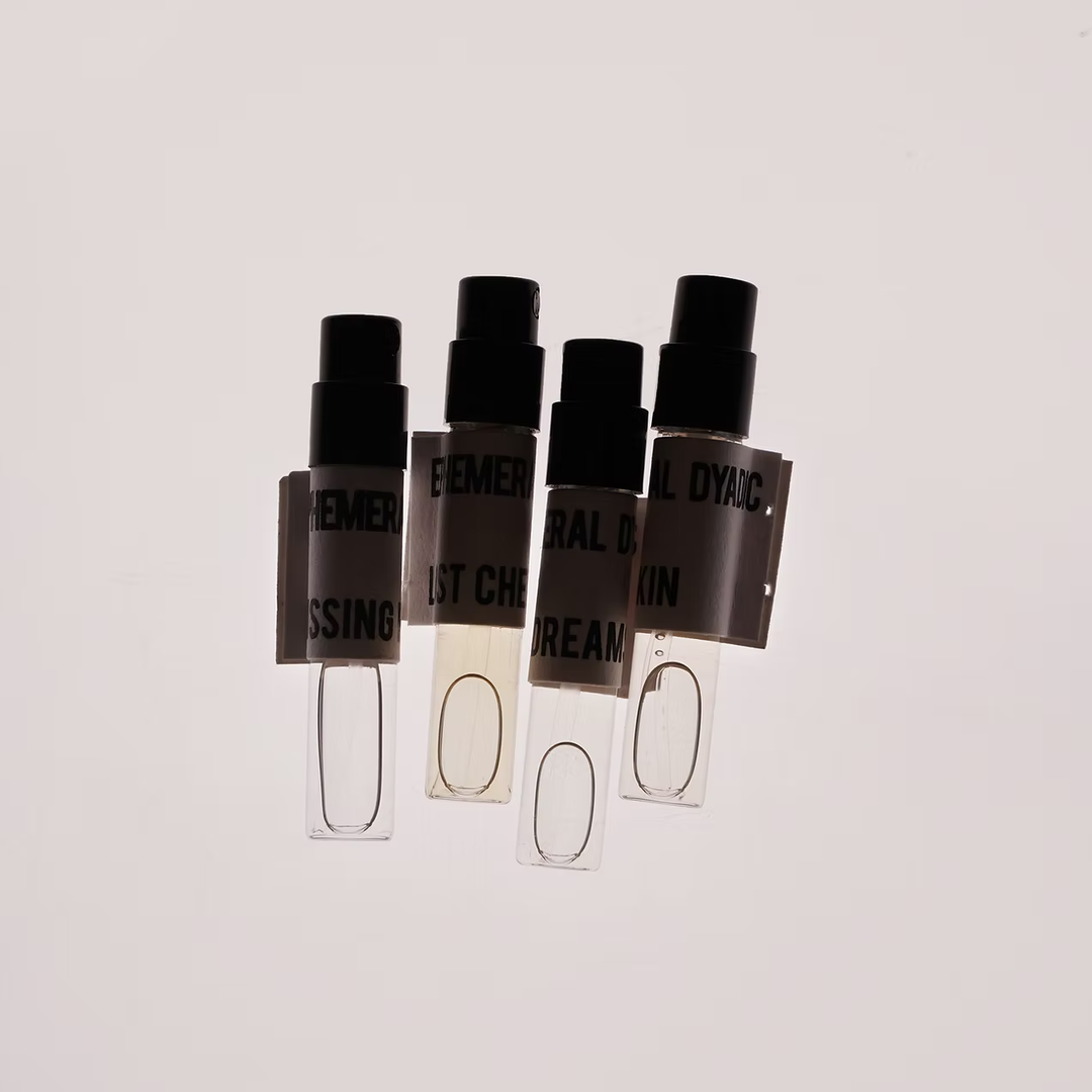 EPHEMERAL DYADIC samples - Discovery Set bei scent amor deinem Fachmann für feine Nischenparfums