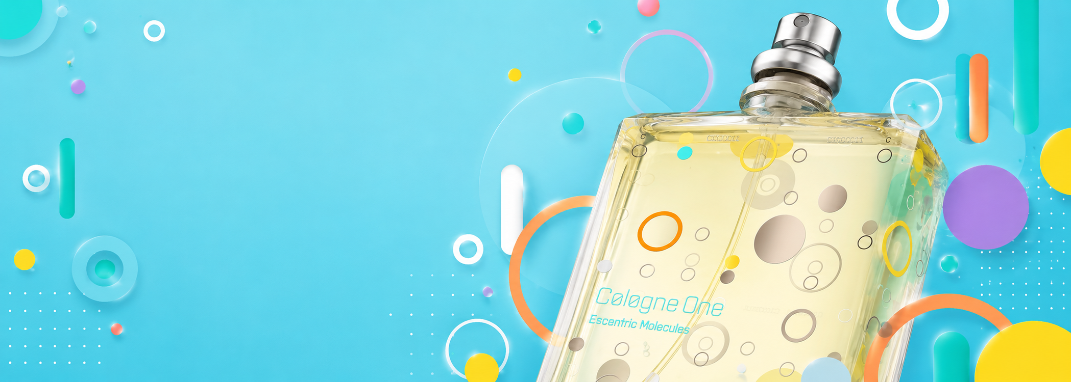 escentric cologne one bei scent amor deinem Fachmann für feine Nischendüfte vor blauem Hintergrund