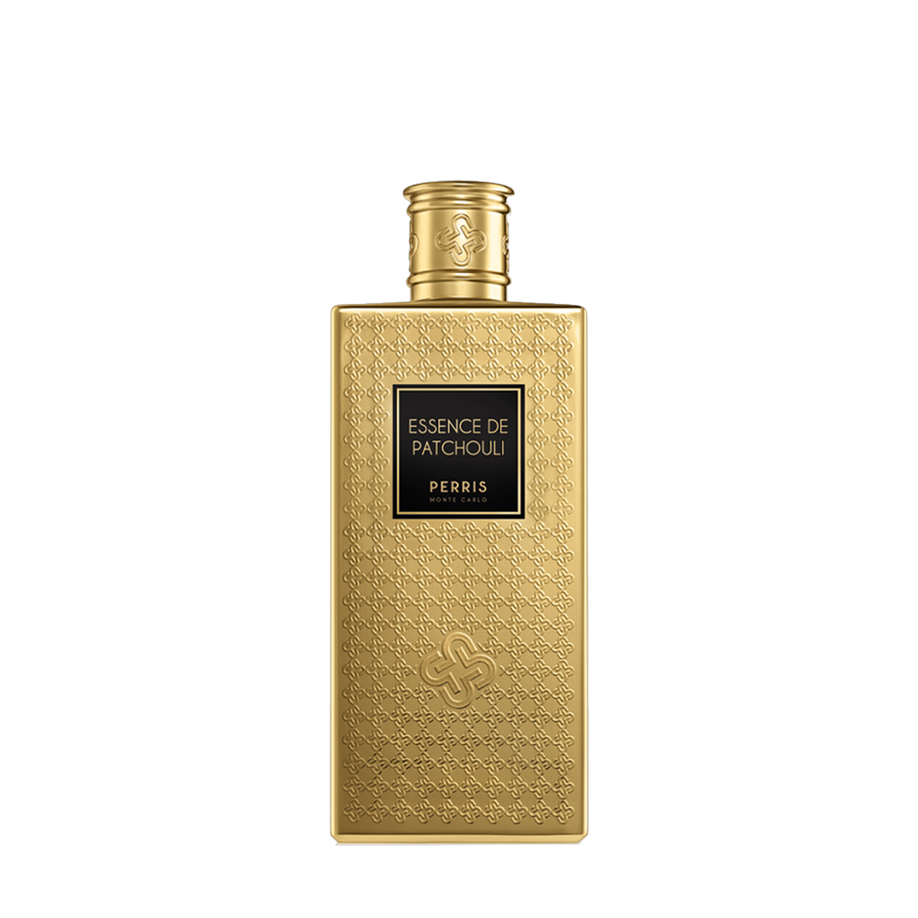 Perris Monte Carlo ESSENCE DE PATCHOULI Eau de Parfum Flakon freigestellt frontal scent amor
