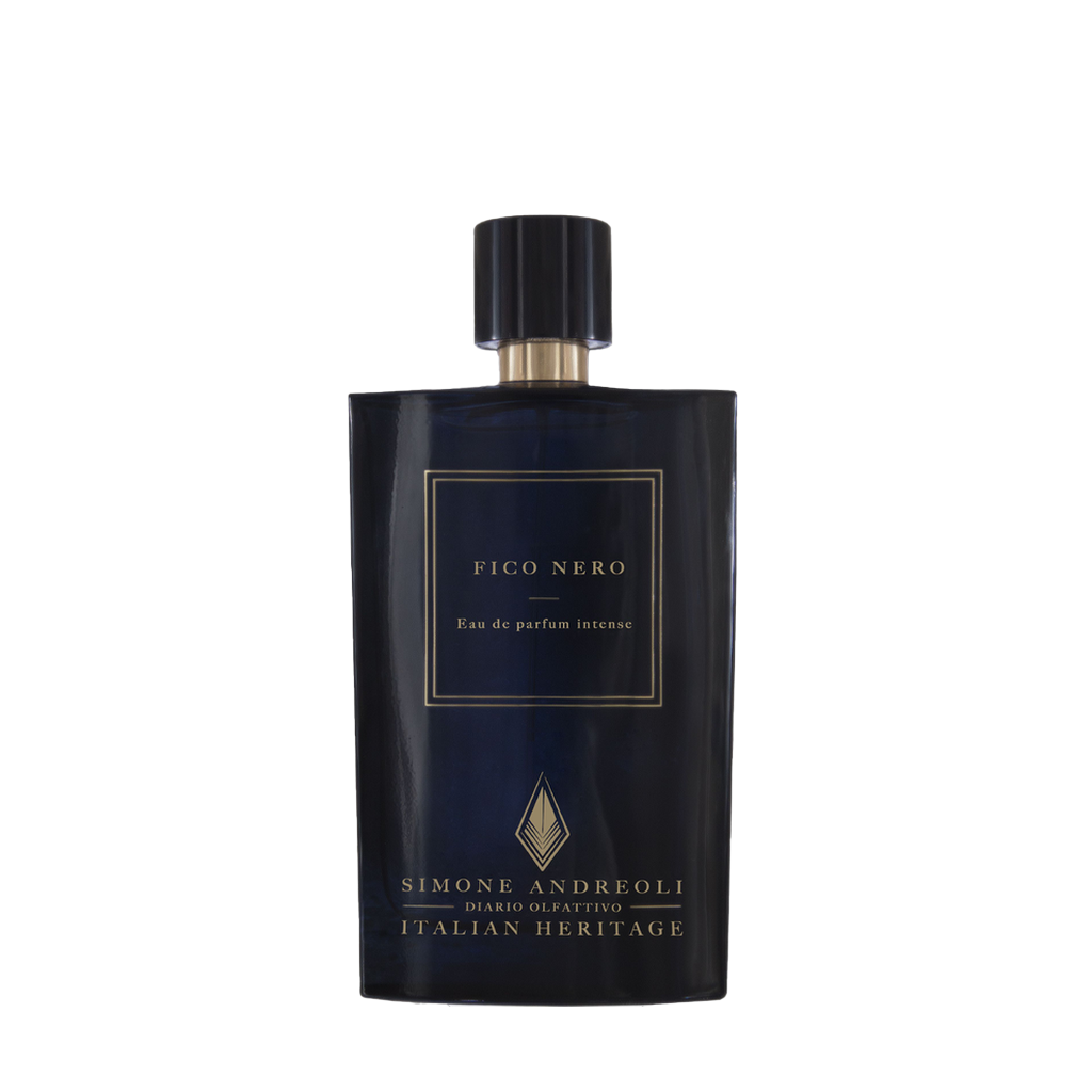 Simone Andreoli FICO NERO Eau de Parfum Intense – luxuriöser Unisex-Feigen-Duft in elegantem schwarz-goldenem Flakon bei scent amor
