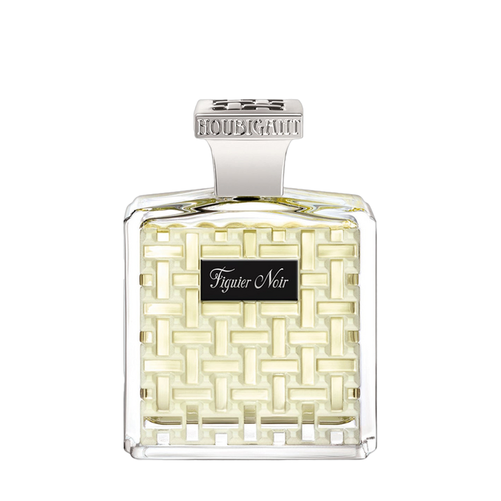 Houbigant Paris FIGUIER NOIR Eau de Parfum Extrême Flakon freigestellt frontal scent amor