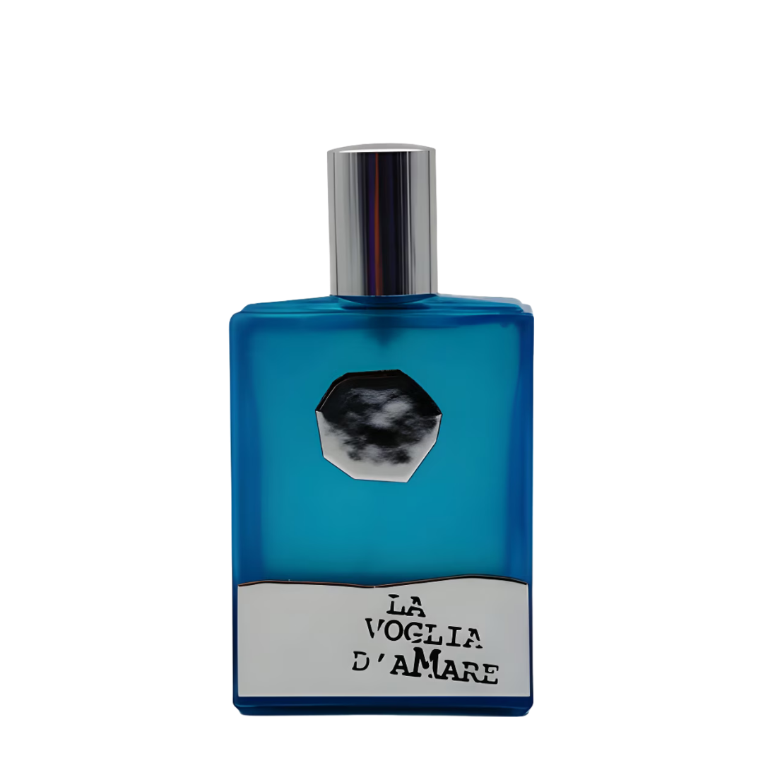 freigestellter flakon von dem extrait de parfum la voglia d'amare von filippo sorcinelli