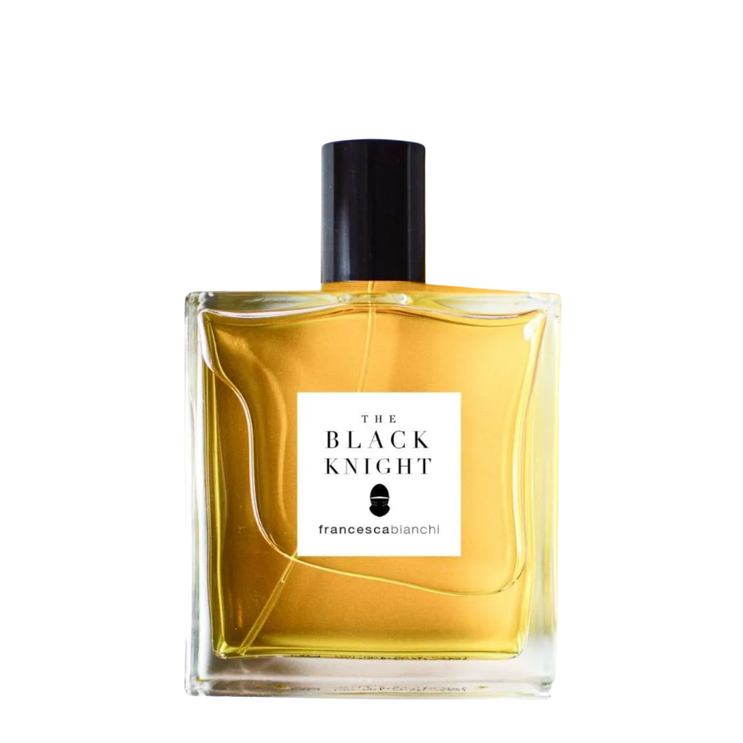 Freigestellter Flakon von Francesca Bianchi The Black Knight Extrait de Parfum – jetzt bei scent amor entdecken