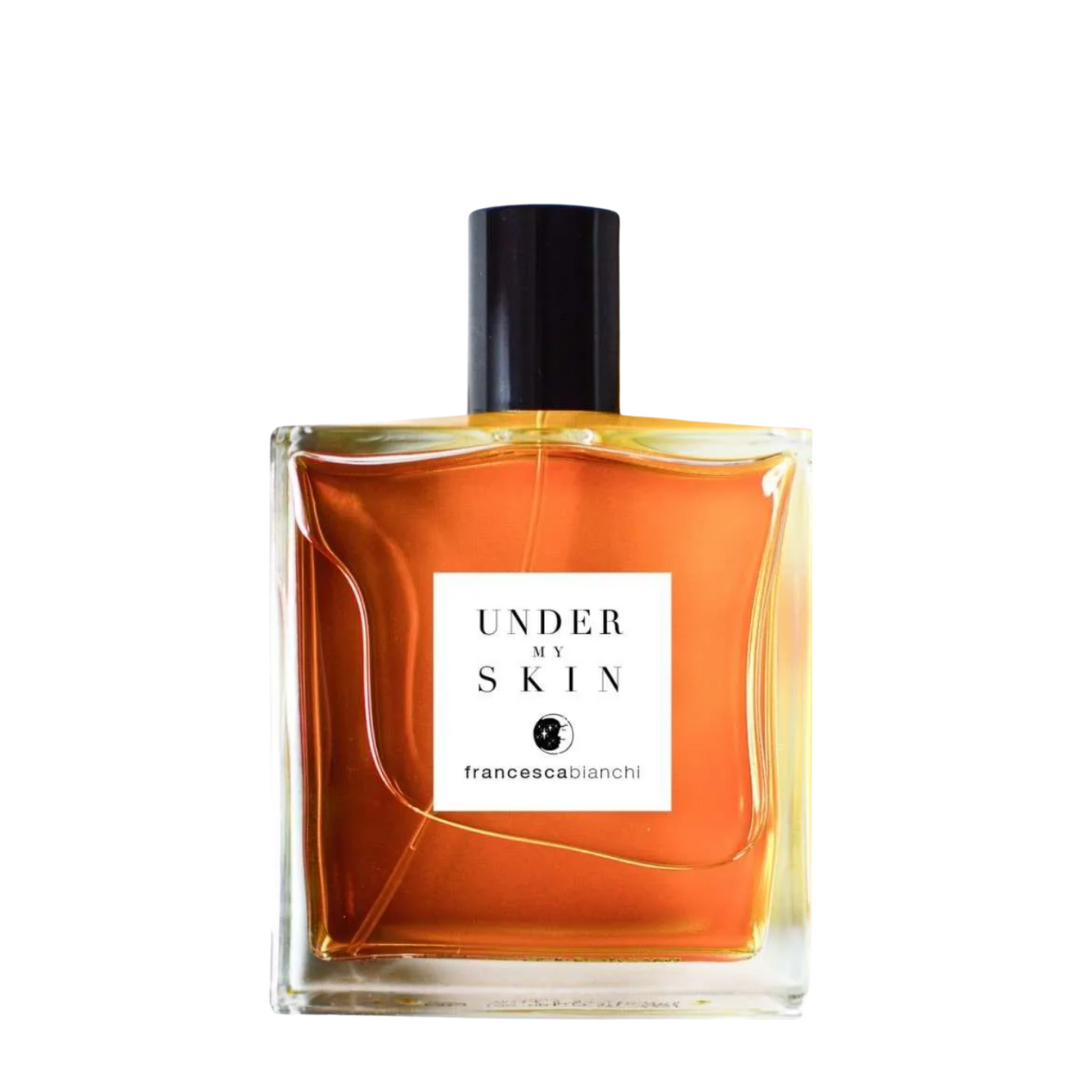 Freigestellter Flakon von Francesca Bianchi Under My Skin Extrait de Parfum – jetzt bei scent amor entdecken