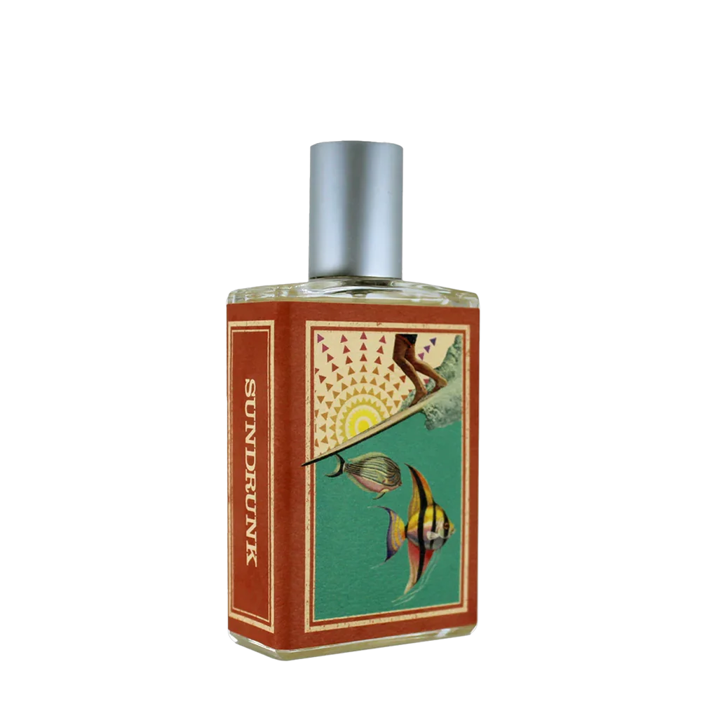 Freigestellter Flakon von Imaginary Authors SUNDRUNK Eau de Parfum – spritziger Unisexduft mit sommerlicher Leichtigkeit bei scent amor entdecken